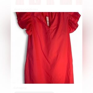 New Y2K 90’s Cottagecore Coquette Vibrant neon pink Dress women’s size L